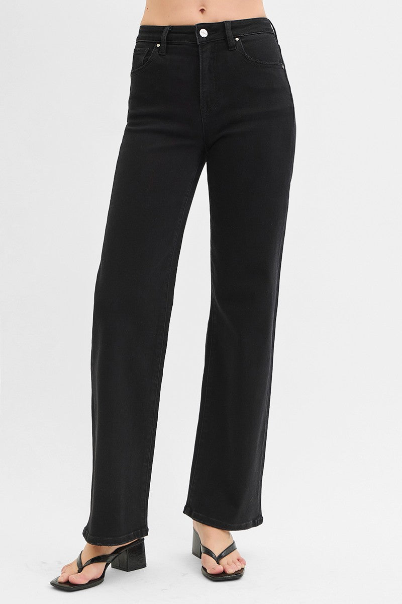 Tessa High Rise Wide Leg Jeans - MTT Collective