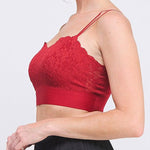 The Aria Rose Lace Knit Bralette - MTT Collective