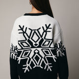 The Aspen Snowflake Knit Sweater - MTT Collective
