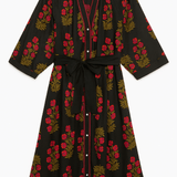 The Celeste Floral Shirt Dress - MTT Collective