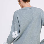 The Daisy Rae Textured Flower Cardigan - MTT Collective