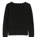 The Delaney Scallop Pointelle Sweater - MTT Collective