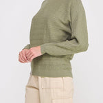 The Emilia Pointelle Dolman Sweater - MTT Collective