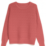 The Emilia Pointelle Dolman Sweater - MTT Collective