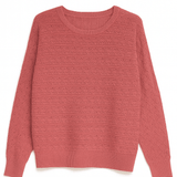 The Emilia Pointelle Dolman Sweater - MTT Collective