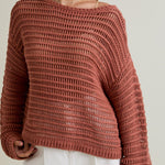The Isla Open Knit Sweater - MTT Collective