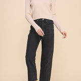 The Lila Cable Knit V - Neck Sweater - MTT Collective