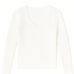 The Lila Cable Knit V - Neck Sweater - MTT Collective