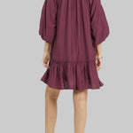 The Maribel Embroidered Ruffle Dress - MTT Collective