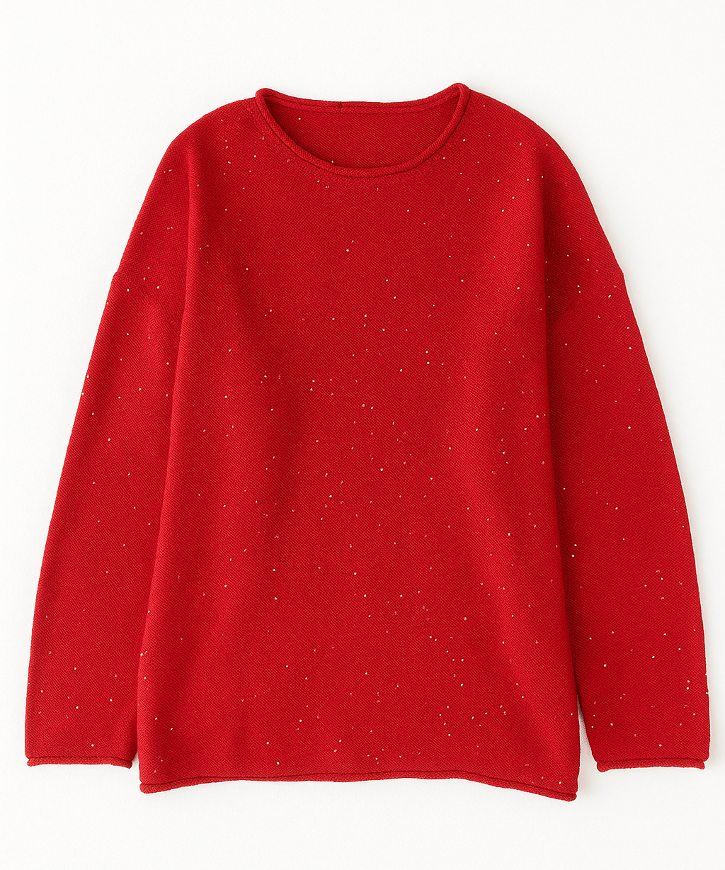 The Noelle Glitter Knit Sweater - MTT Collective