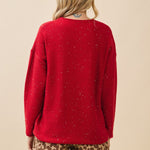 The Noelle Glitter Knit Sweater - MTT Collective