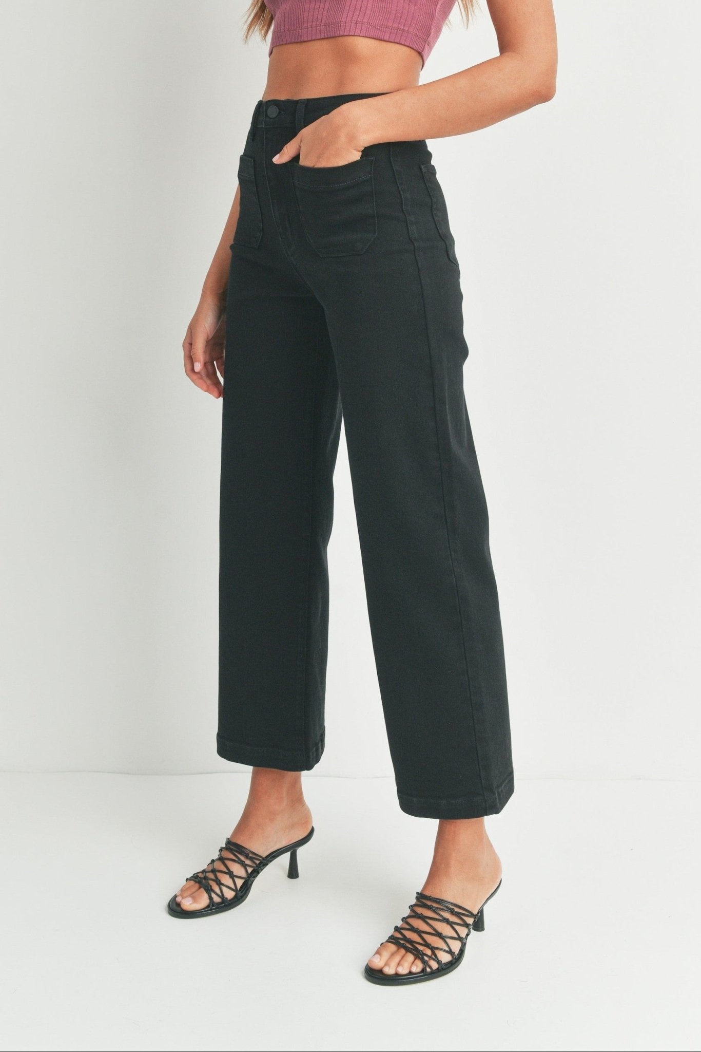 The Patch Pocket Wide Leg - MTT Collective
