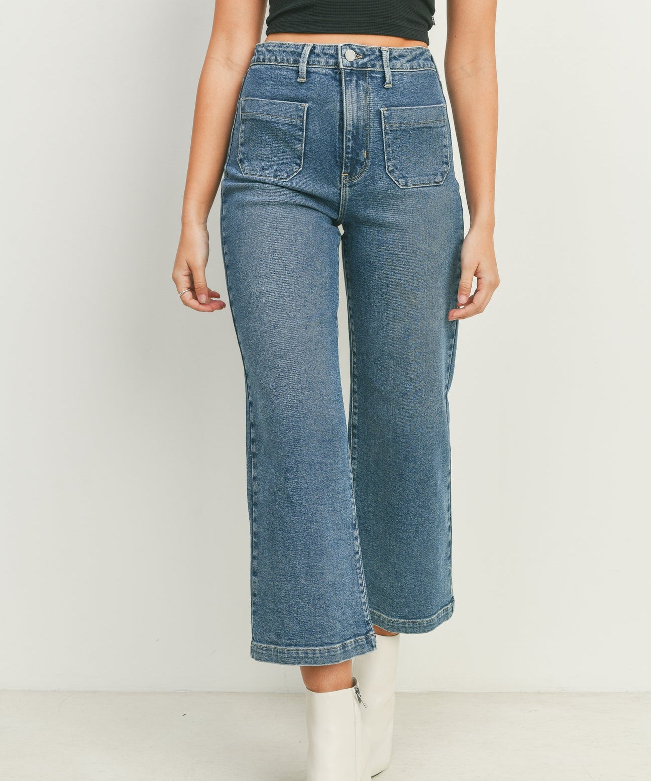 The Patch Pocket Wide Leg - MTT Collective