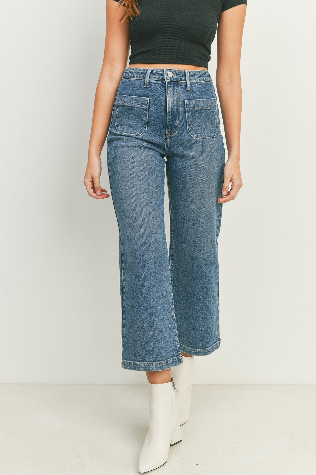 The Patch Pocket Wide Leg - MTT Collective