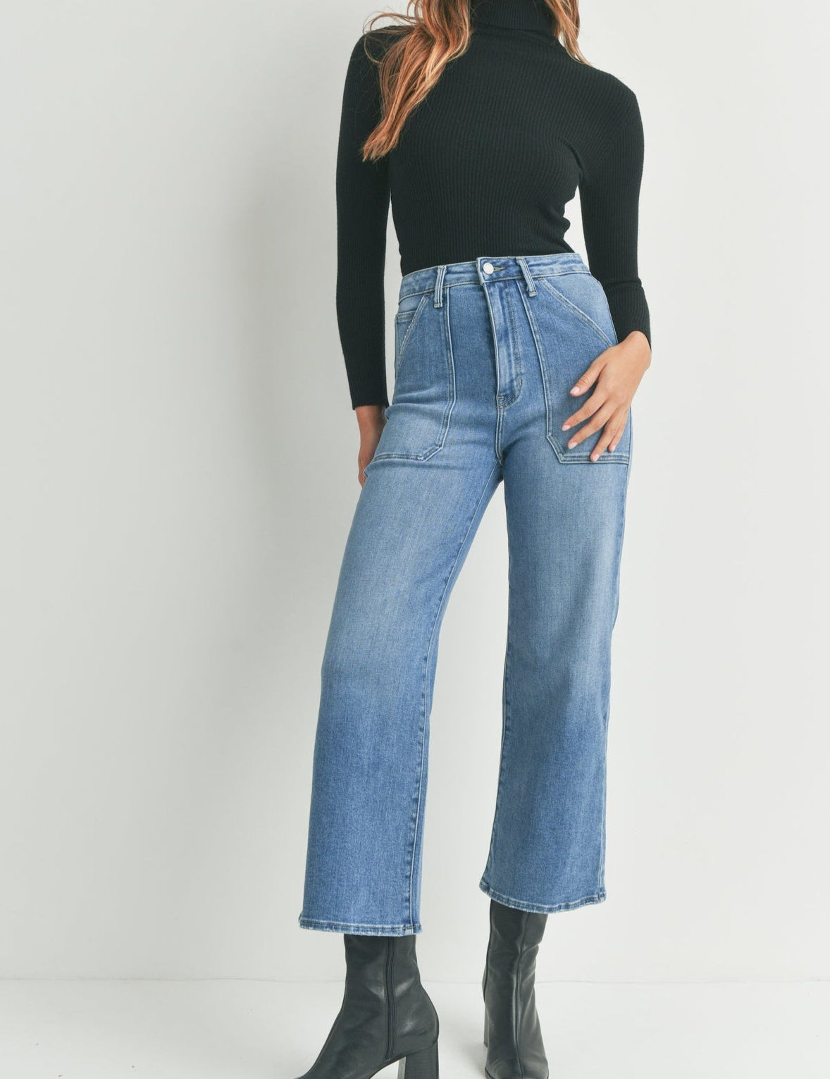 The Patch Pocket Wide Leg - MTT Collective