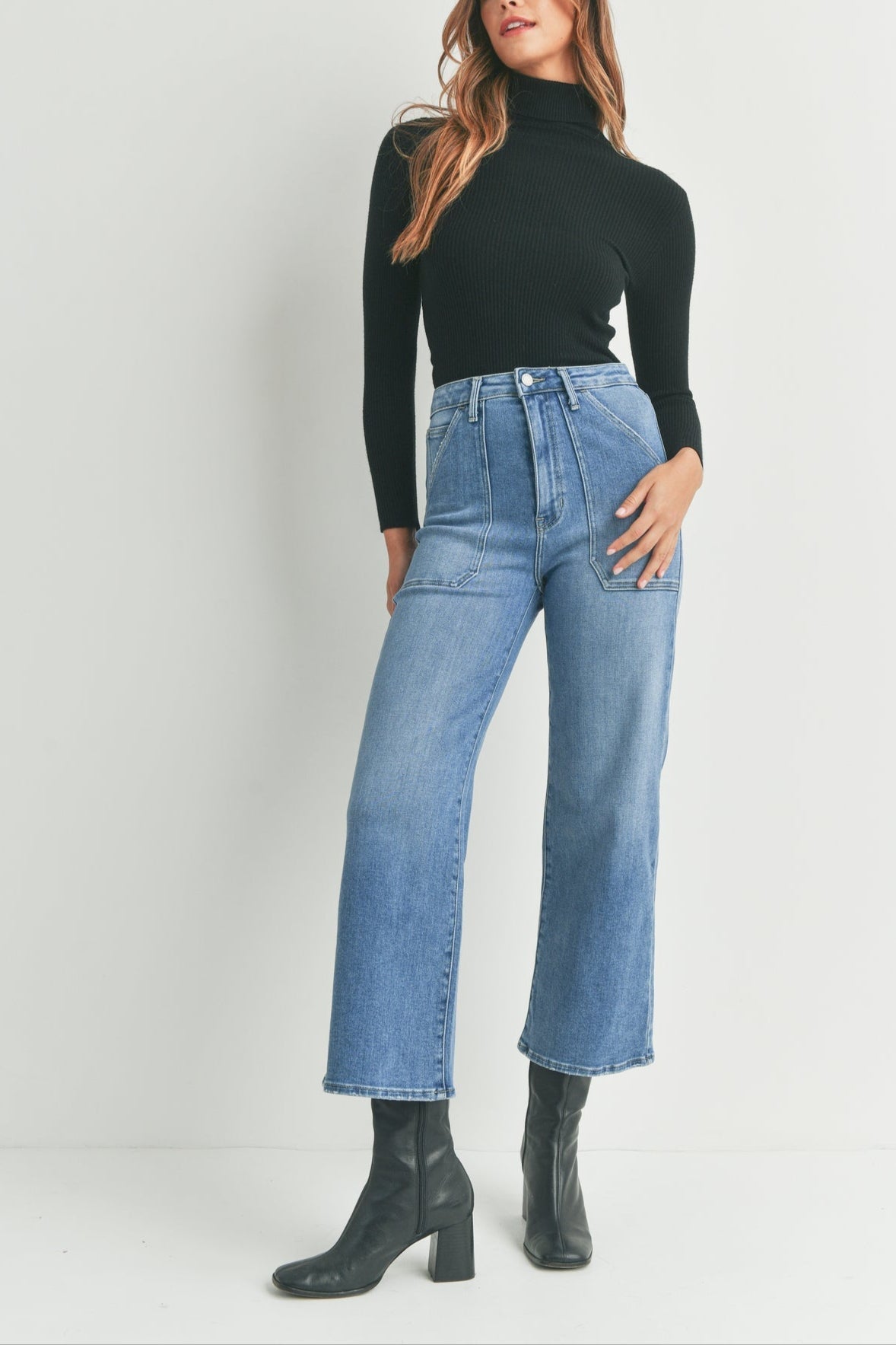 The Patch Pocket Wide Leg - MTT Collective