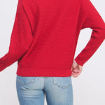 The Remy Herringbone Dolman Sweater - MTT Collective