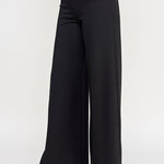 The Rowan High Waist Ponte Wide Leg Pants - MTT Collective
