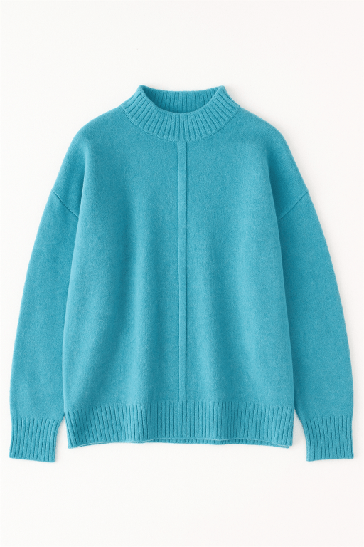 The Skylar Mock Neck Pullover - MTT Collective