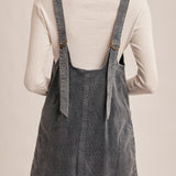 Thea Corduroy Pinafore Dress - MTT Collective