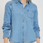 Tia Shirring Sleeve Shirt - MTT Collective