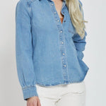 Tia Shirring Sleeve Shirt - MTT Collective