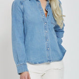 Tia Shirring Sleeve Shirt - MTT Collective