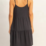 Tiered Spaghetti Strap Mini Dress - MTT Collective
