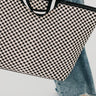 Woven Tiffany Organizer Tote Bag