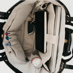 Woven Tiffany Organizer Tote Bag