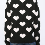 Tiffany Heart Pattern Crewneck - MTT Collective