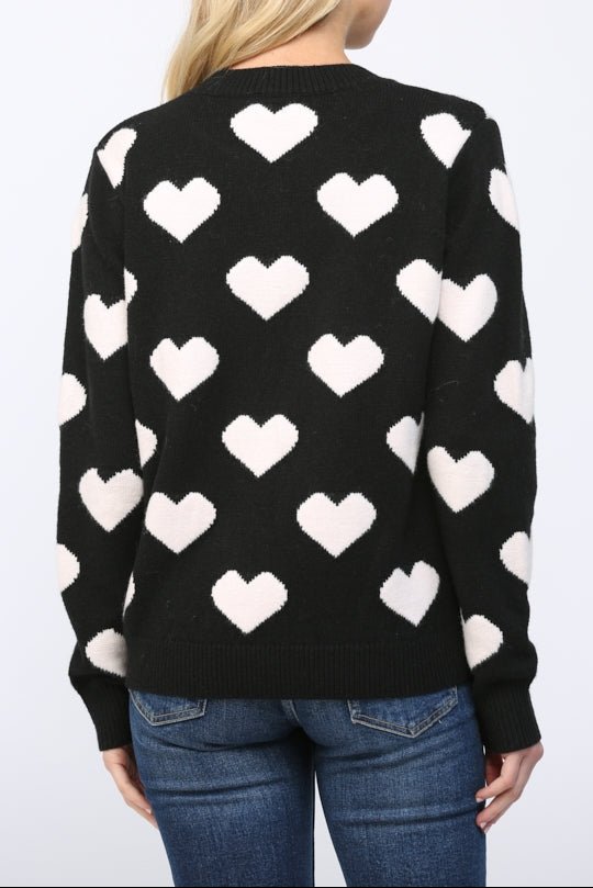 Tiffany Heart Pattern Crewneck - MTT Collective