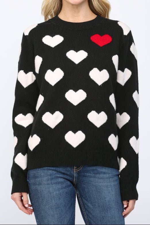 Tiffany Heart Pattern Crewneck - MTT Collective