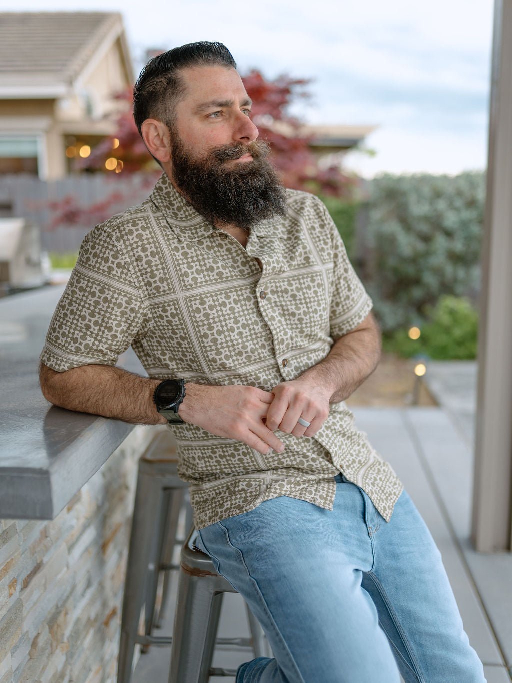 Tile Short Sleeve Shirt - MTT Collective