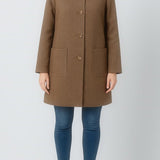 Toni Button Down Tweed Coat - MTT Collective