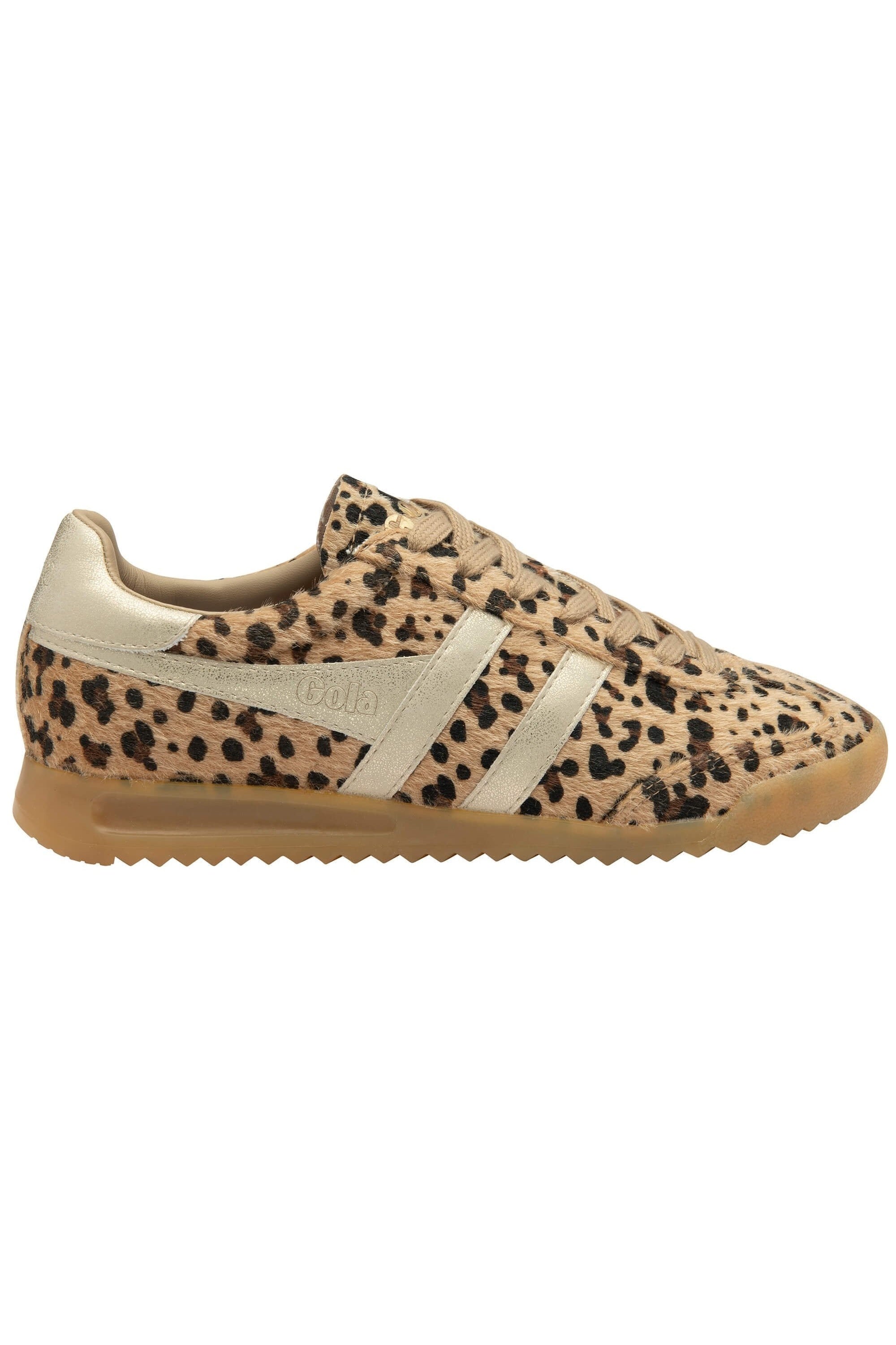 Gola Torpedo Safari Trainer - Leopard/Gold
