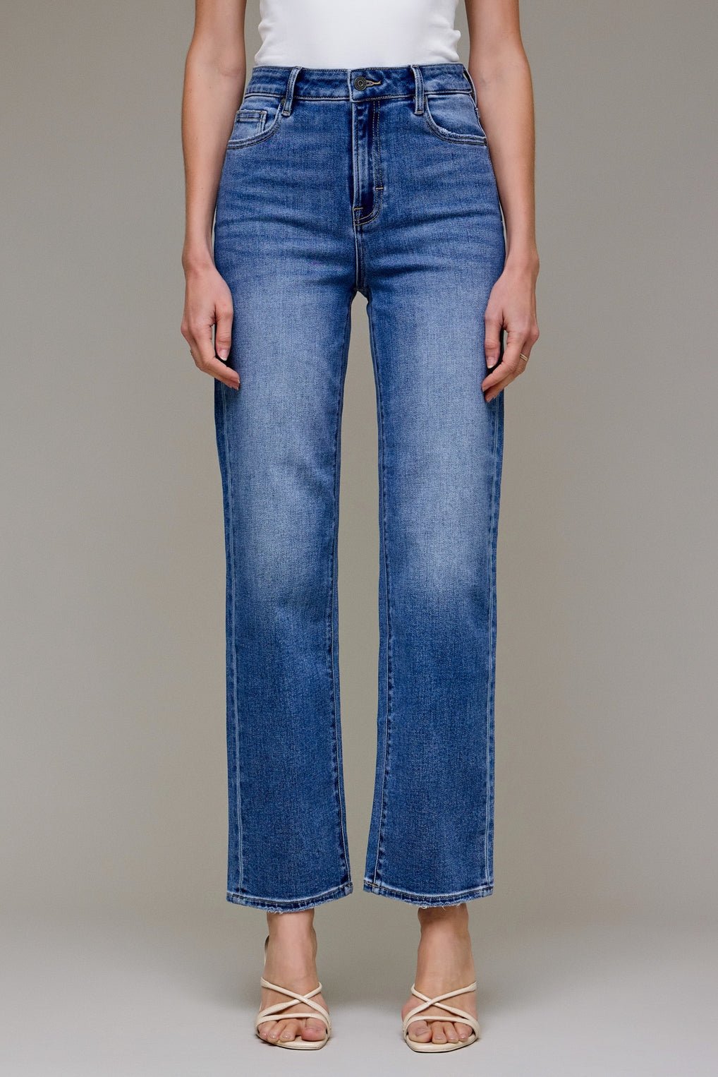 Tracey Clean Stretch Straight Jean - MTT Collective