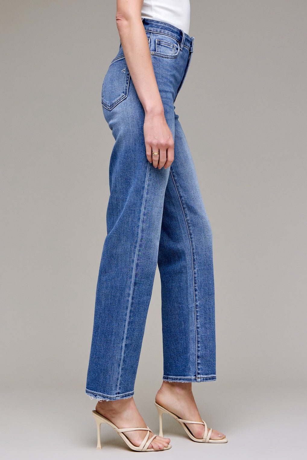 Tracey Clean Stretch Straight Jean - MTT Collective