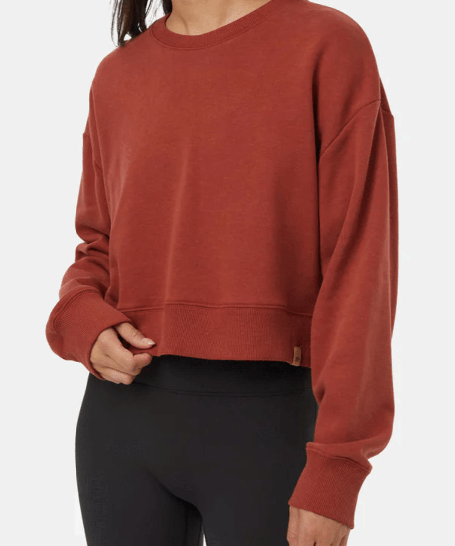TreeFleece Oversized Cropped Crew - MTT Collective