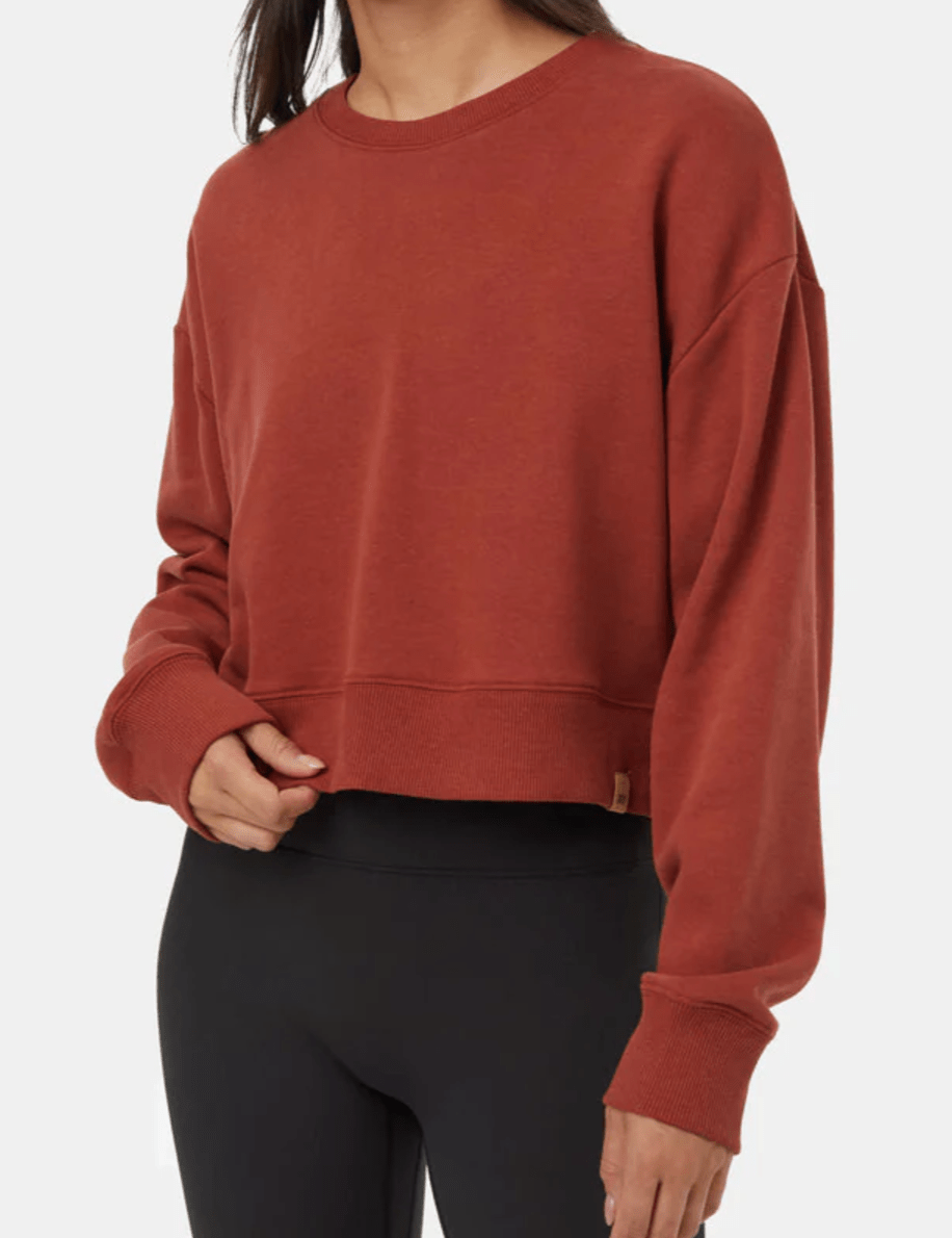 TreeFleece Oversized Cropped Crew - MTT Collective