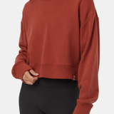 TreeFleece Oversized Cropped Crew - MTT Collective