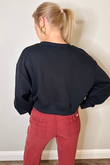 TreeFleece Oversized Cropped Crew - MTT Collective