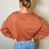 TreeFleece Oversized Cropped Crew - MTT Collective