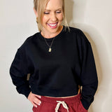 TreeFleece Oversized Cropped Crew - MTT Collective