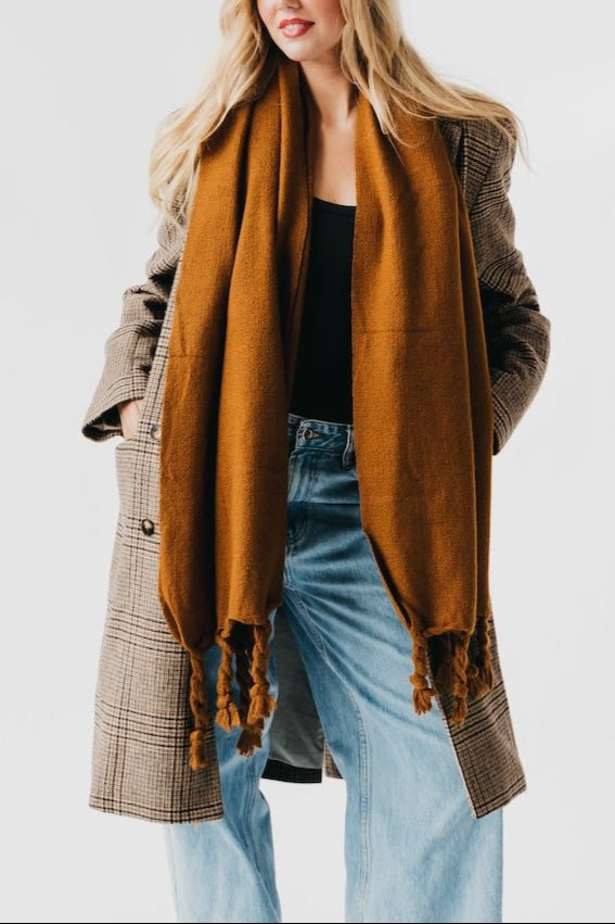 Twyla Twisted Tassel Scarf - MTT Collective