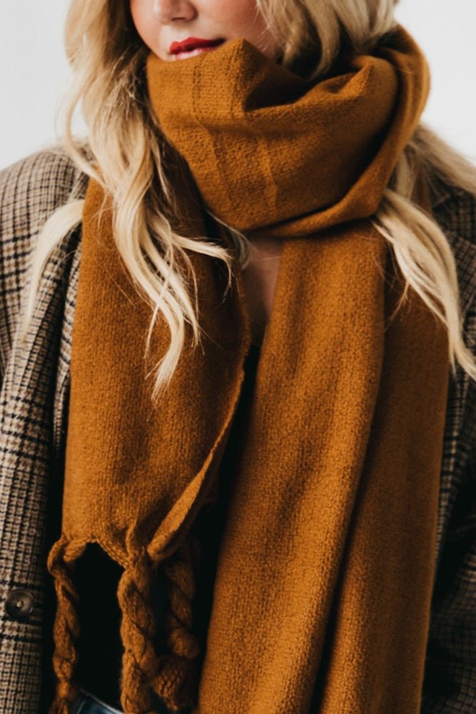 Twyla Twisted Tassel Scarf - MTT Collective