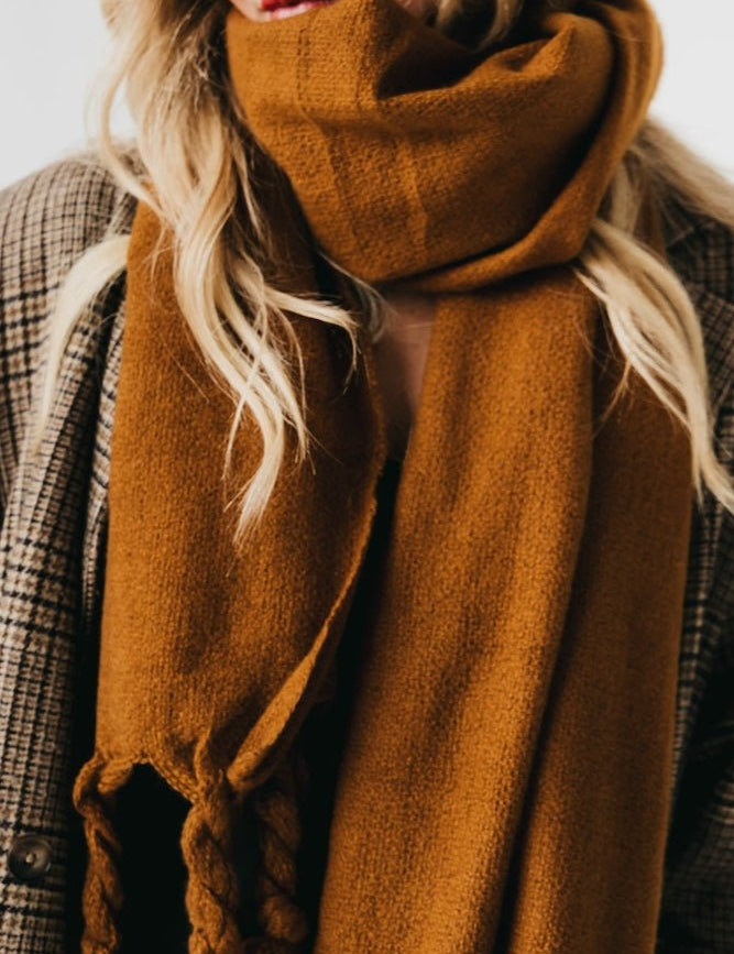 Twyla Twisted Tassel Scarf - MTT Collective