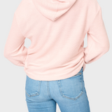 Low Key Luxe Rib Cinched Hoodie