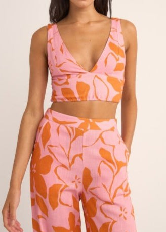 Rhythm - Womens - Tops - Bora Bora Floral Top - MTT Collective