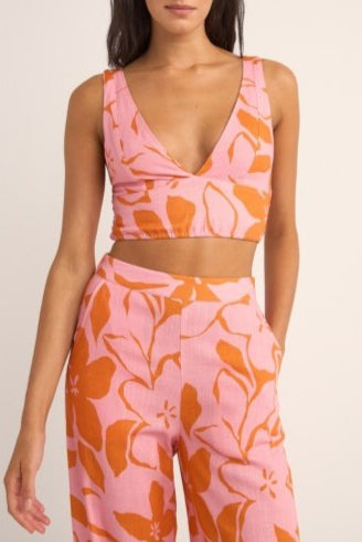 Rhythm - Womens - Tops - Bora Bora Floral Top - MTT Collective